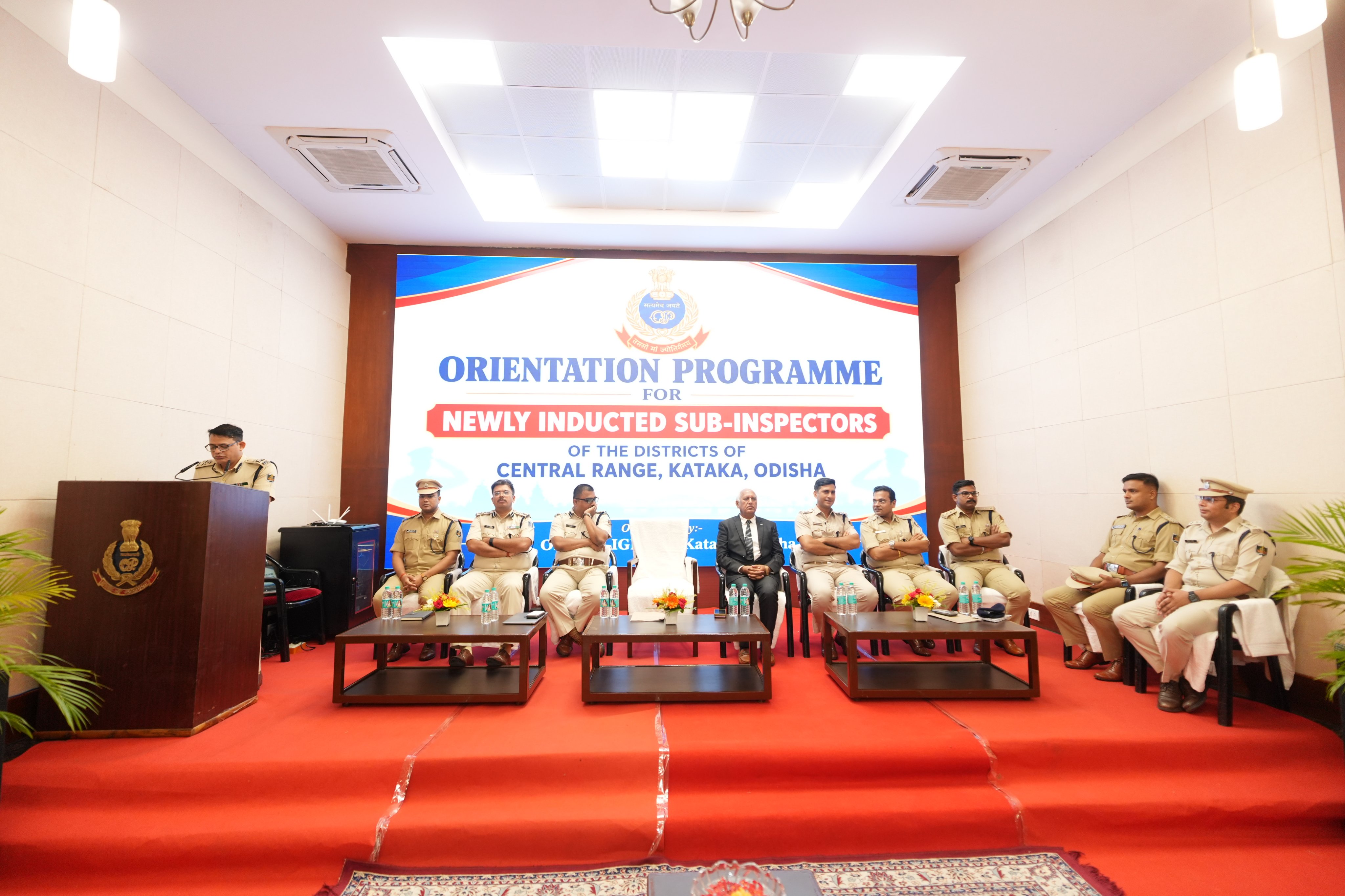 Central Range Orients 80 New Police SIs on Modern Policing, Cybercrime and Public Service